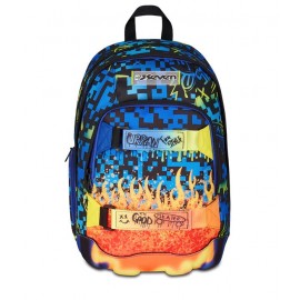 ZAINO Seven® DUAL - SCRIBBLED FLAME