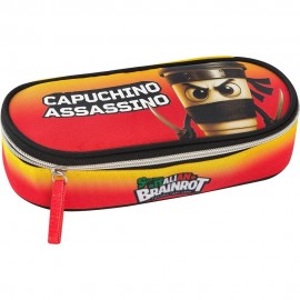 Astuccio ovale Skifidol Italian Brainrot Cappuccino Assassino