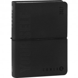 Agenda 16 Mesi 2026/27 - COMIX U Yourself - Giornaliera Nero