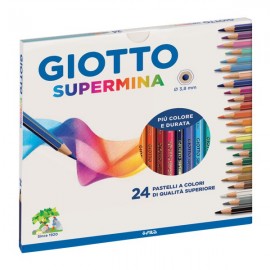 PASTELLI GIOTTO SUPERMINA DA 24